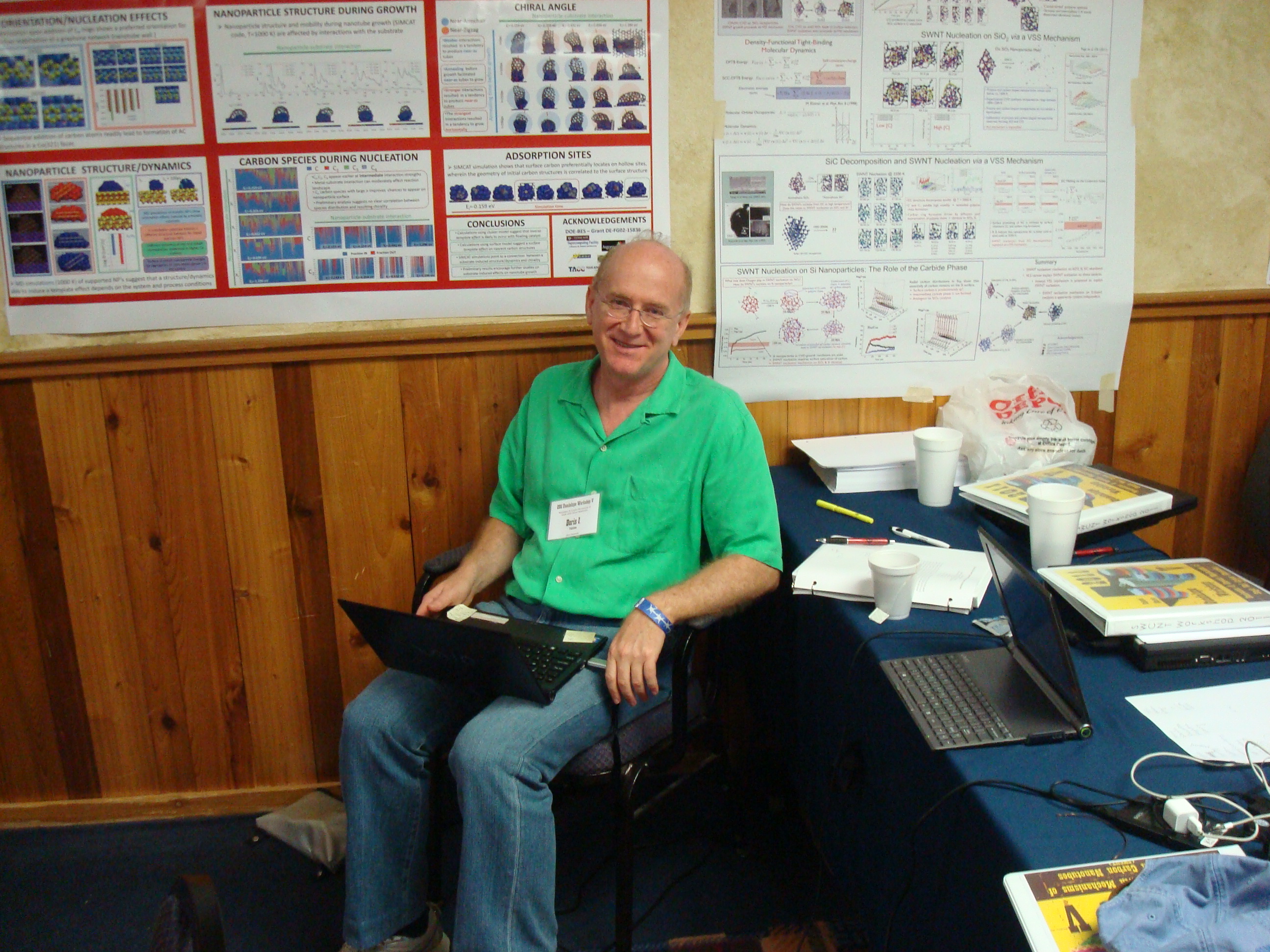 Boris Yokabson at 2013 Guadalupe workshop